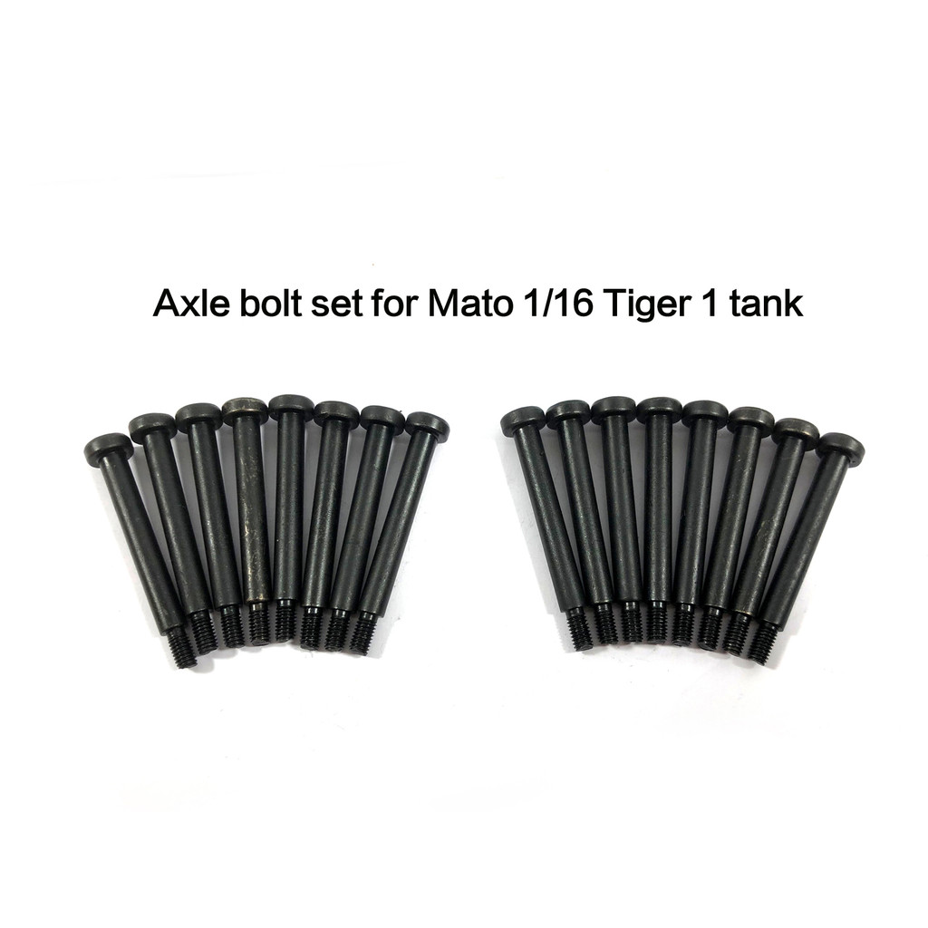 Mato screws Axle bolt set for 1/16 RC Henglong 3818 Germany Tiger 1 and Mato Tiger 1 tank road wheel