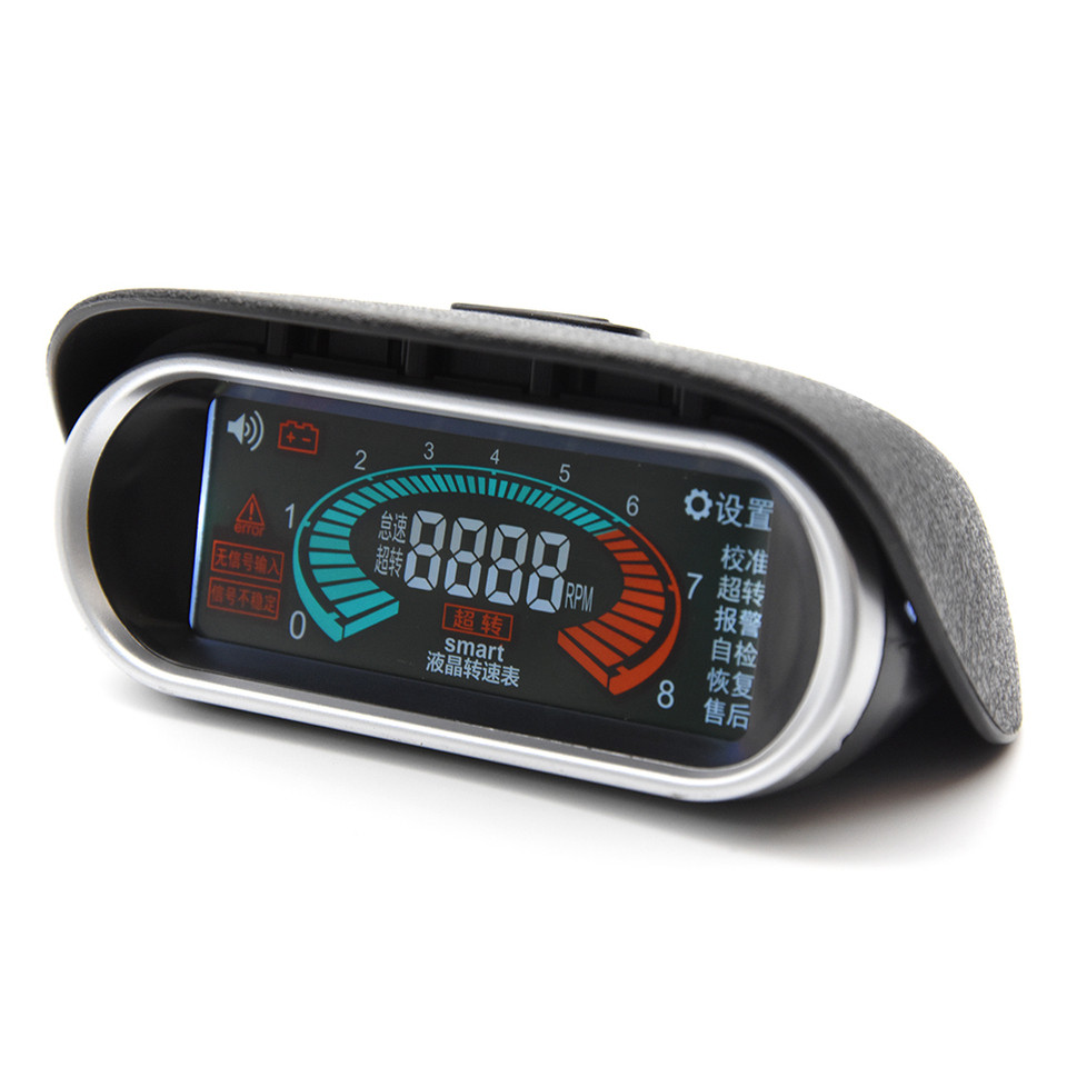 12V24V Universal Motorcycle gital Tachometer esel incator 509999RPM rpm meter for Car Truck Ship Fro