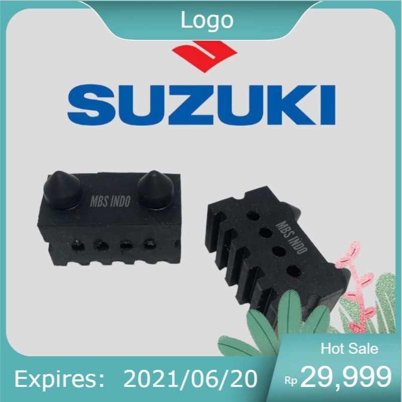 COD Karet bantalan jok suzuki , karet peredam getaran jok motor Suzuki original universal