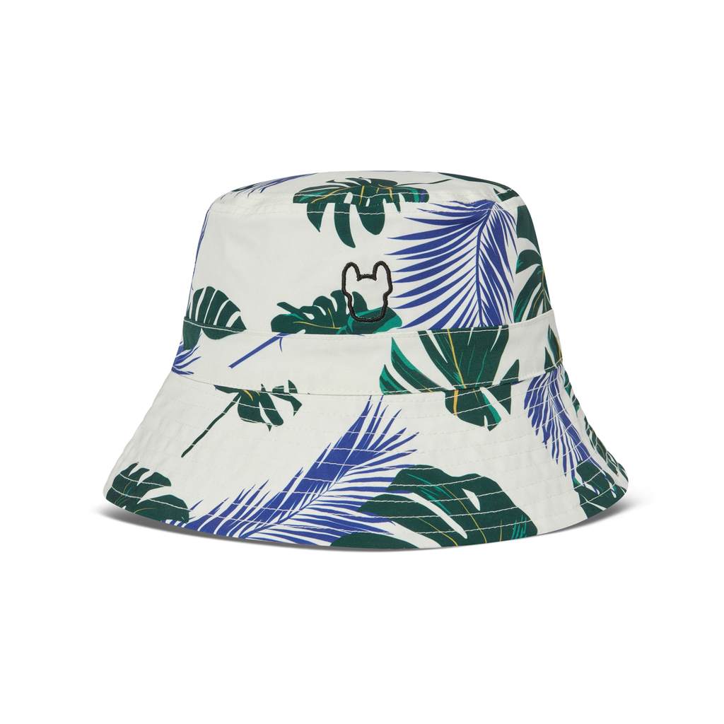 LIFEWORK - Ladok Reversible Pattern Bucket Hat - Topi Acc Bermotif Putih Unisex
