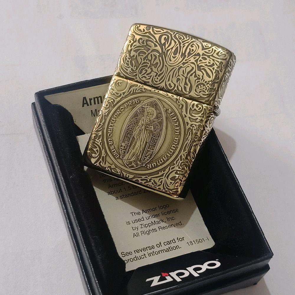 ZIPPO ARMOR CONSTANTINE BENEDICT 5SIDE ORIGINAL