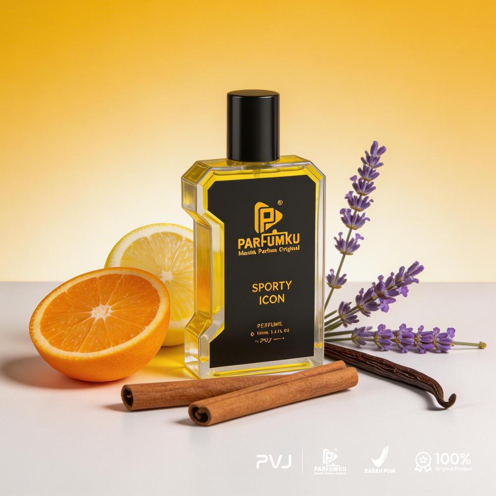 Sport Icon Eau de Perfume Pria Outdoor Tahan Lama Parfumku by PVJ