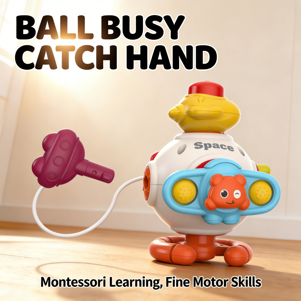 BALL CATCH HAND HAND Montessori PUZZLE BUSY Cube Montessori