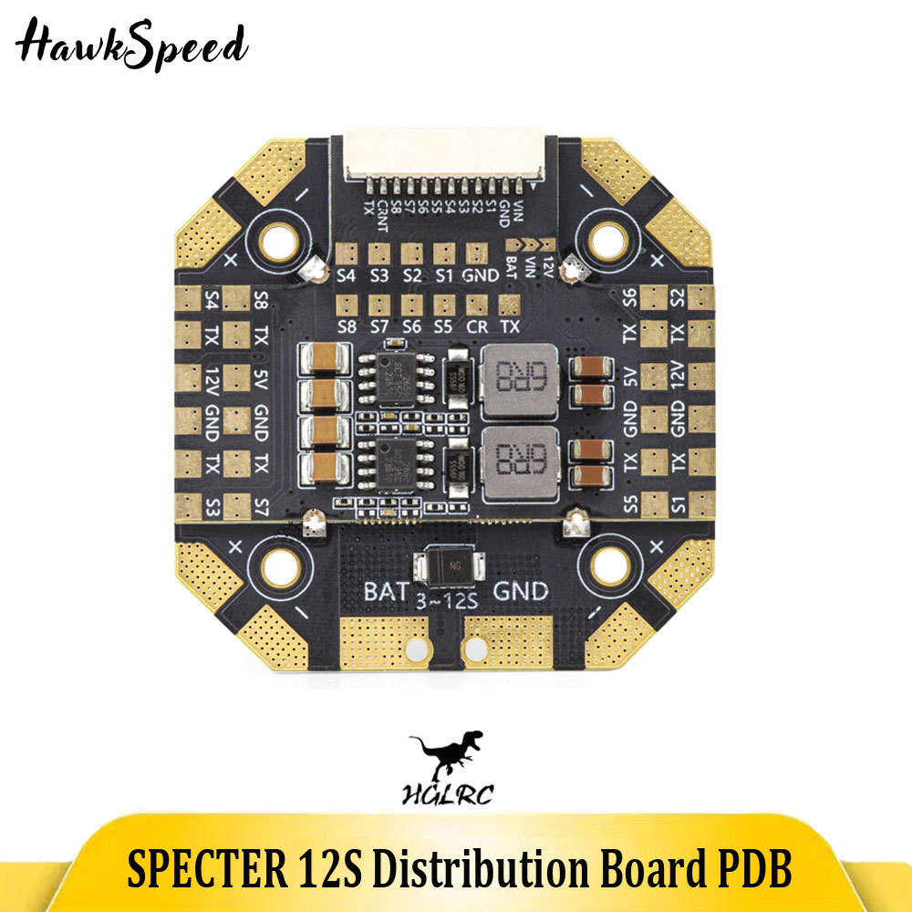 Papan Distribusi HGLRC SPECTER 12S PDB untuk SPECTER 90A ESC