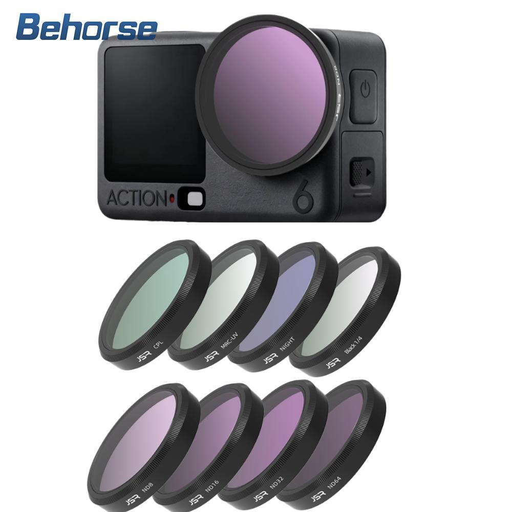 Lens Filter For DJI Osmo Action 6 CPL UV Black 1/4 15X Macro NDPL ND Waterproof Lens Filters For DJI