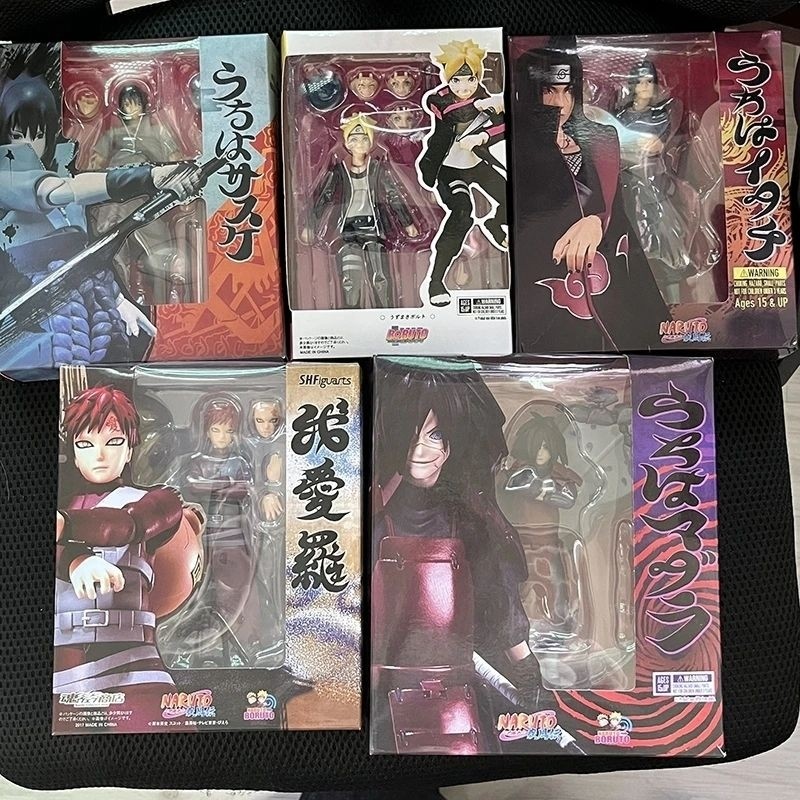 action figure shf naruto boruto sasuke kakashi uchiha madara minato