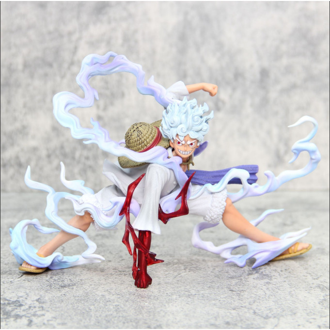 Figur Pajangan Karakter Anime Topi Jerami Gear 5 Tinggi 16 cm