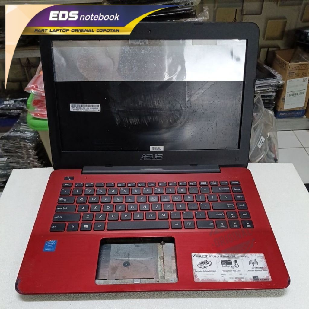 CasingFullbody Fullset ASUS X455L X455LA X455LJ X455LD A455L A455LF _red