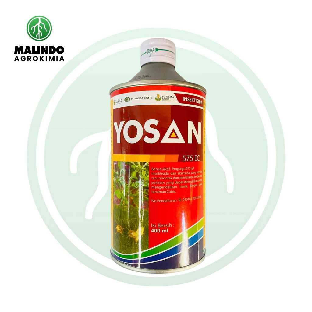 Insektisida Akarisida Tungau YOSAN 575EC 400ml dari PETROSIDA GRESIK
