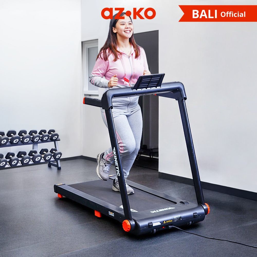 AZKO Kinetic Motorized Treadmill 1 Hp 15p Alat Fitnes Olahraga Lari Peralatan Fitness Perlengkapan G