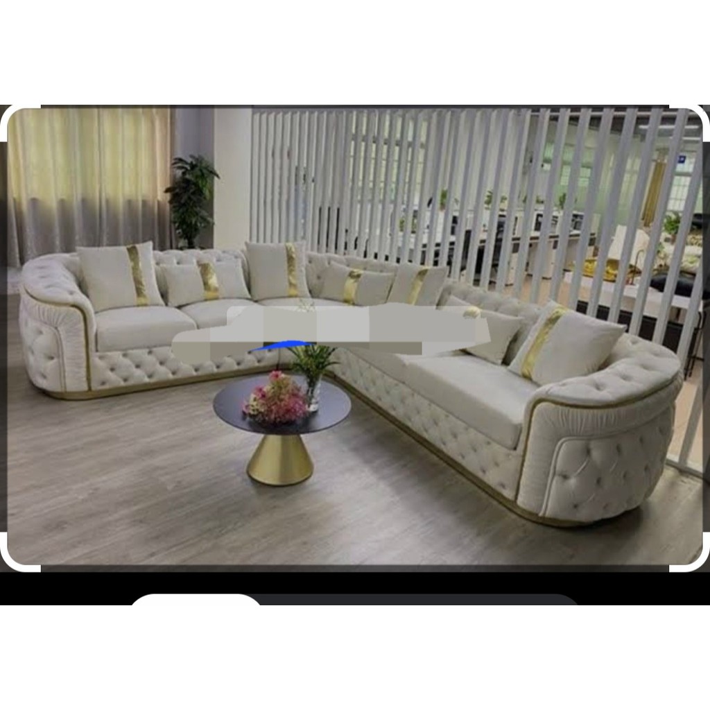 sofa turki /sofa sudut kancing