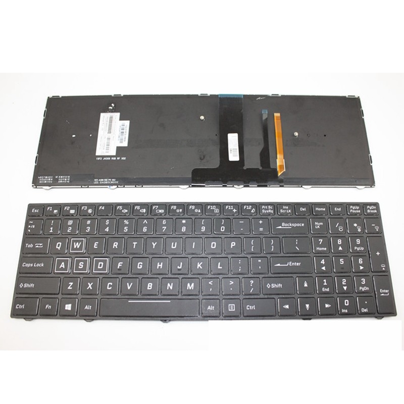 US New For Clevo P950HP6 P950HR P955EP6 P955ER P955HP6 P955HR P957HP6 P957HR Laptop Keyboard Full Co