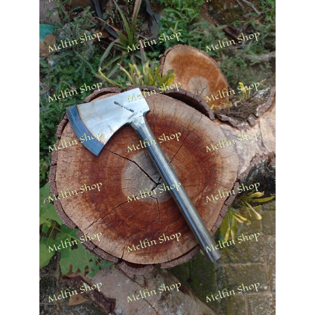 Kampak Baja Per Original Sudah Di Sepuh Untuk Cacah Daging dan Tulang perkakas