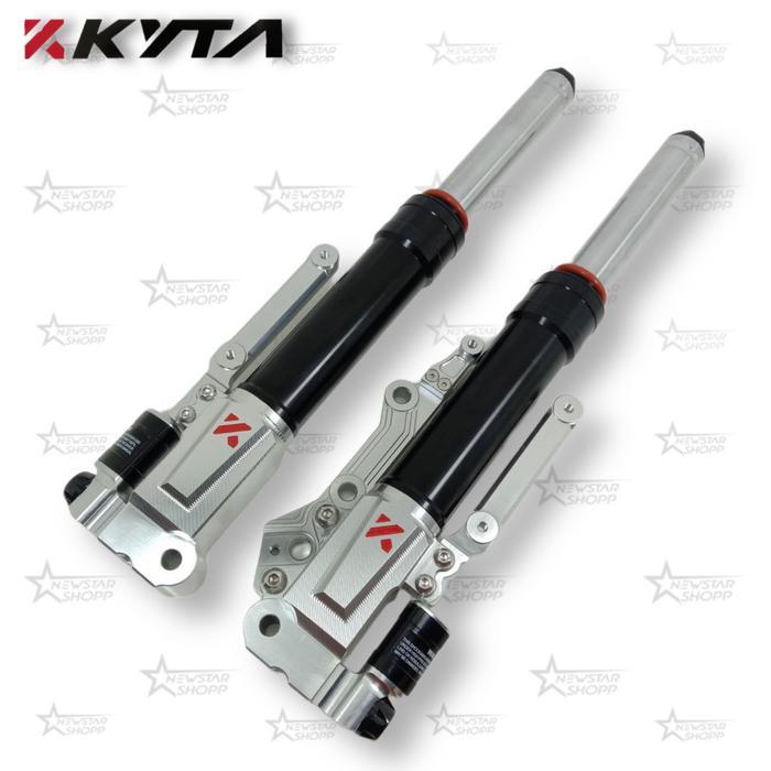 shock depan ktc nmax old nmax all new USD ktc nmax upside down nmax  Hitam