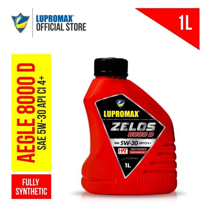 Oli Mobil Diesel Fully Sintetik Lupromax Zelos 8000 D 5W-30 - 1 Liter