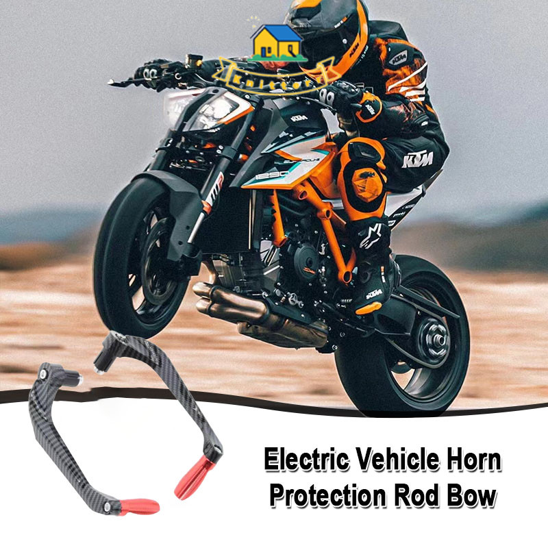 Aksesori Modifikasi Sepeda Motor CNC Pelindung Rem Tangan Kendaraan Listrik Batang Pelindung Klakson