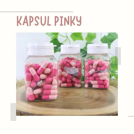 PIL PINK ORIGINAL PELANGSING TERBUAT DARI BAHAN ALAMI ISI 30KAPSUL OBAT DIET (37)