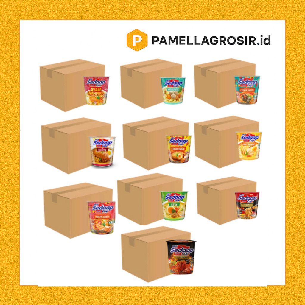 MIE SEDAAP CUP 1 DUS  ALL VARIAN