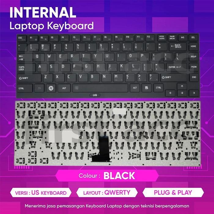 Keyboard KYBOARD To Dynabook R700 R732/H R732 Toshiba Dynabook R700 ORIGINAL