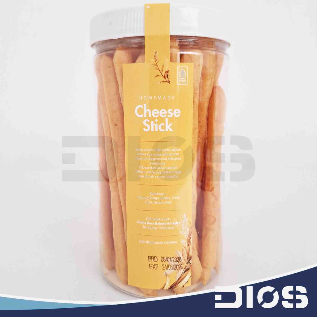 PRIMARASA Cheese Stick 200gr Stik Keju Oleh-Oleh Bandung