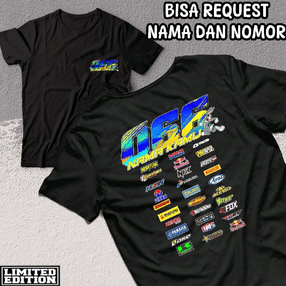 BAJU CUSTOM RACING - BAJU RACING MURAH - BAJU REQUEST NAMA - BISA TAMBAH NAMA & NOMOR PUNGGUNG - KAO