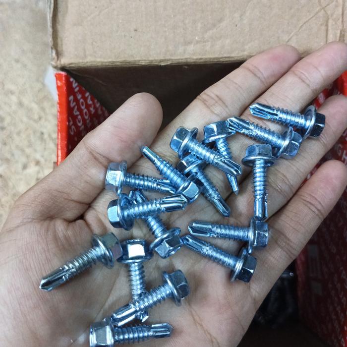 Sekrup Roofing Baja Ringan 12 x 20 isi 1000