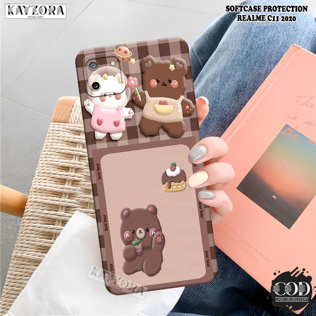 Case REALME C11 2020 Terbaru - KAYZORA - Fashion Case Kartun - Casing REALME C11 2020 - Silikon Pro 