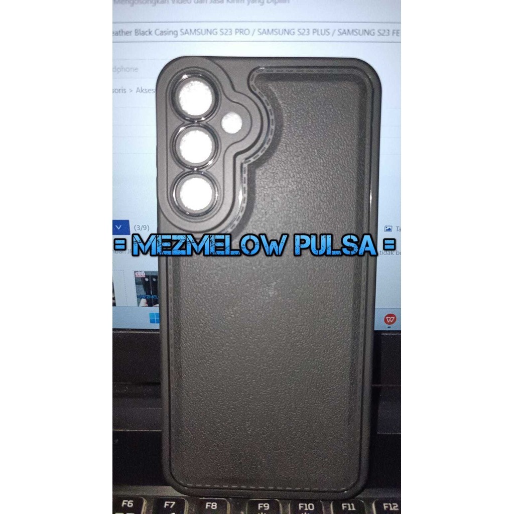 Leather Case Silicone Caseng Softcase SAMSUNG S23 PLUS / SAMSUNG S23 FE / SAMSUNG S23 ULTRA - Gambar 3