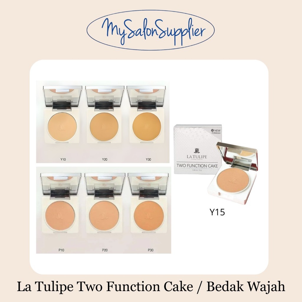 La Tulipe Two Function Cake / Bedak Wajah