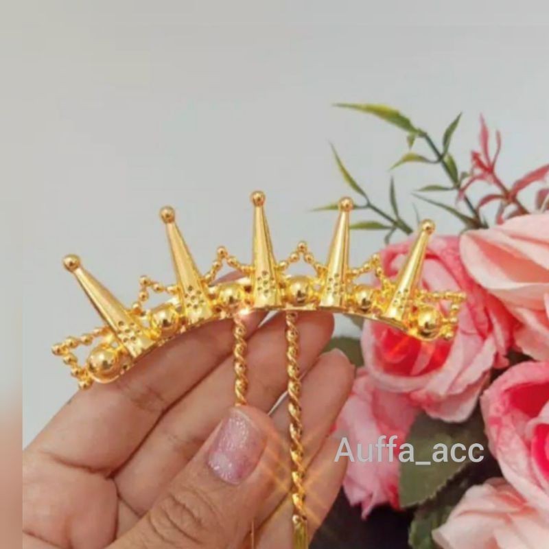 Tusuk Konde Gondang 5 Emas 24K Mewah
