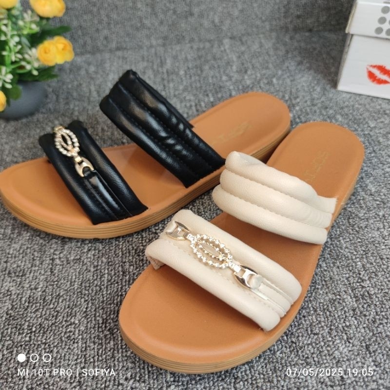 SOFIYA ORI 2212 70 SANDAL TEPLEK WANITA IMPORT / SENDAL SLOP / SANDAL SELOP SANDAL HARIAN