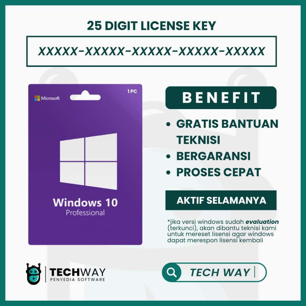 Windows 10 Pro Professional License Product Key Original Retail