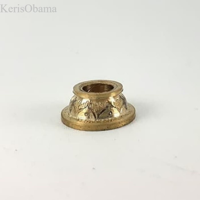 Mendak Keris Kuningan Ukir Wijoyo Kusomo murah