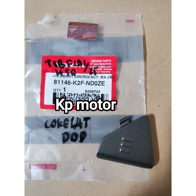 Lid smart emergency tutup keyless scoopy 2025 original