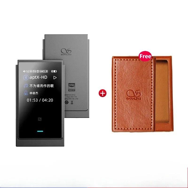 SHANLING UP6 HIFI Portable USB DAC Headphone Amplifier Bluetooth 5.2 Hi-Res Audio Dual ES9069Q chips