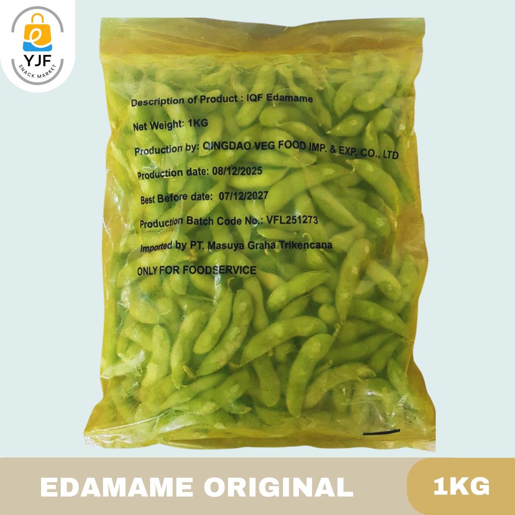 Edamame Original 1 KG / Edamame Frozen / Kacang Edamame / Edamame Beku / Kacang Kedelai