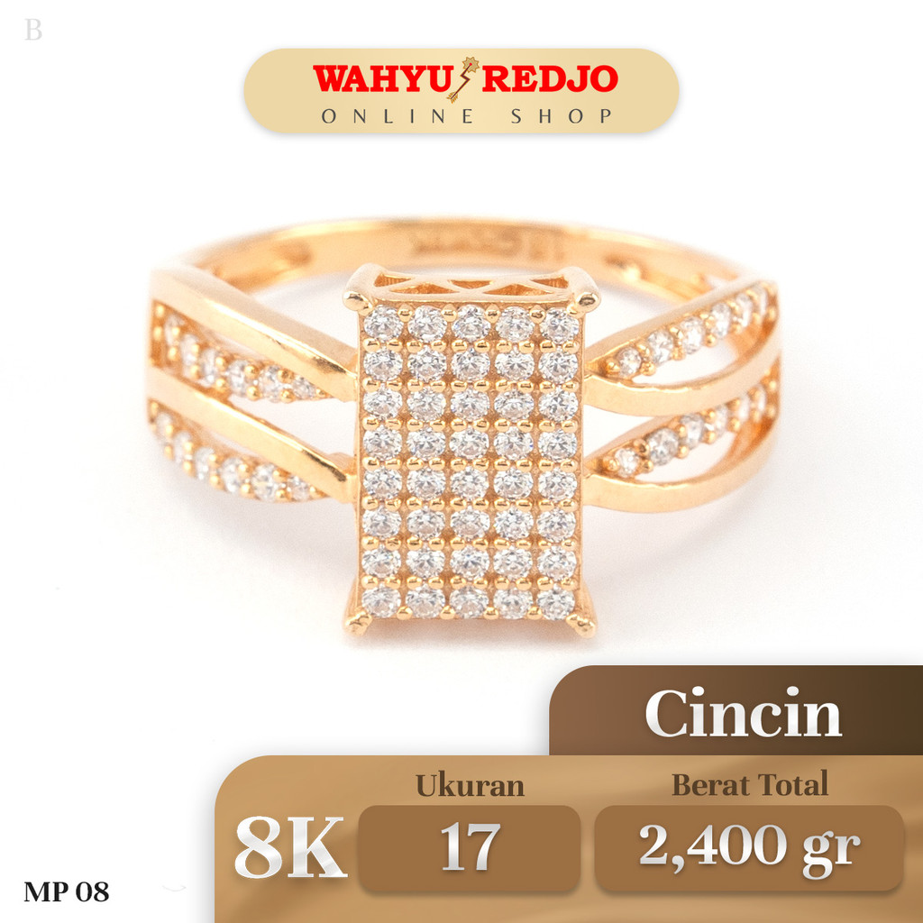 Cincin Emas Kadar 8K Wahyu Redjo CC-8K-30070781