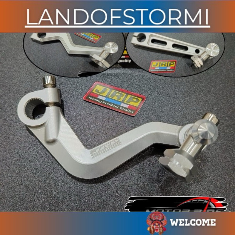 TERLARIS PAHA REM JRP VARIASI MODEL BINTANG CNC + PER PAHA REM UNIVERSAL SEMUA MOTOR MATIC SPIN