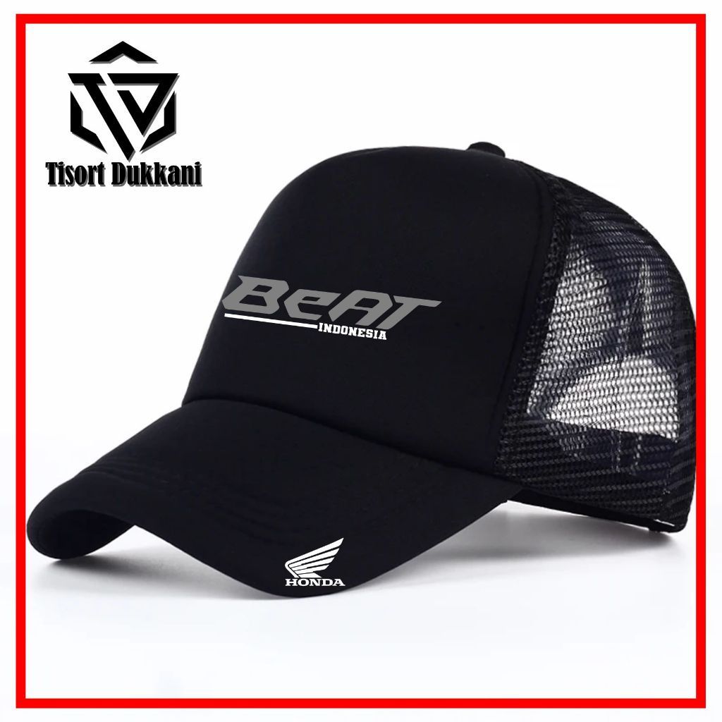 TOPI HONDA BEAT INDONESIA / TOPI JARING HONDA BEAT INDONESIA / TOPI TRUCKER HONDA BEAT INDONESIA BIS