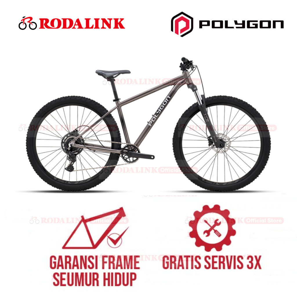 PROMO Polygon Sepeda Gunung Cascade 4 MTB 27.5" | MTB XC Alloy Ringan