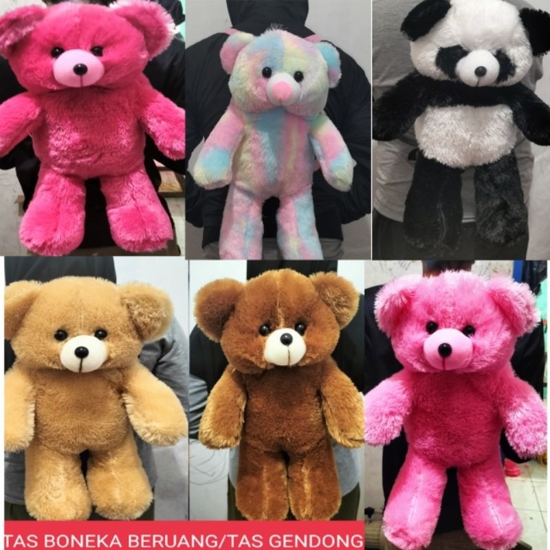 tas boneka beruang lucu tas ransel murah