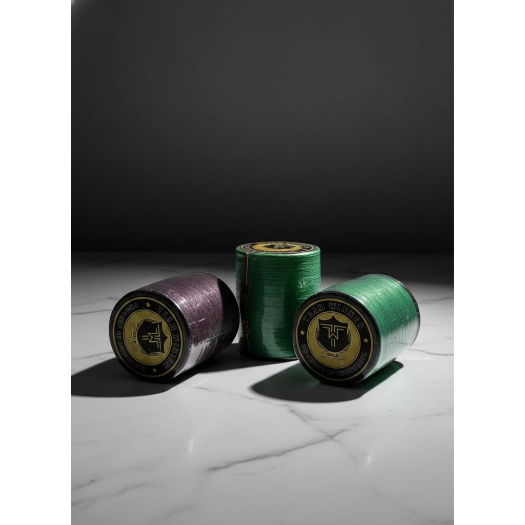 Gelasan TW GOLD 6000YARD 022 N66 Bobin Hijau – Molor Superan Tajam Turnamen - Racikan Superan Halus 