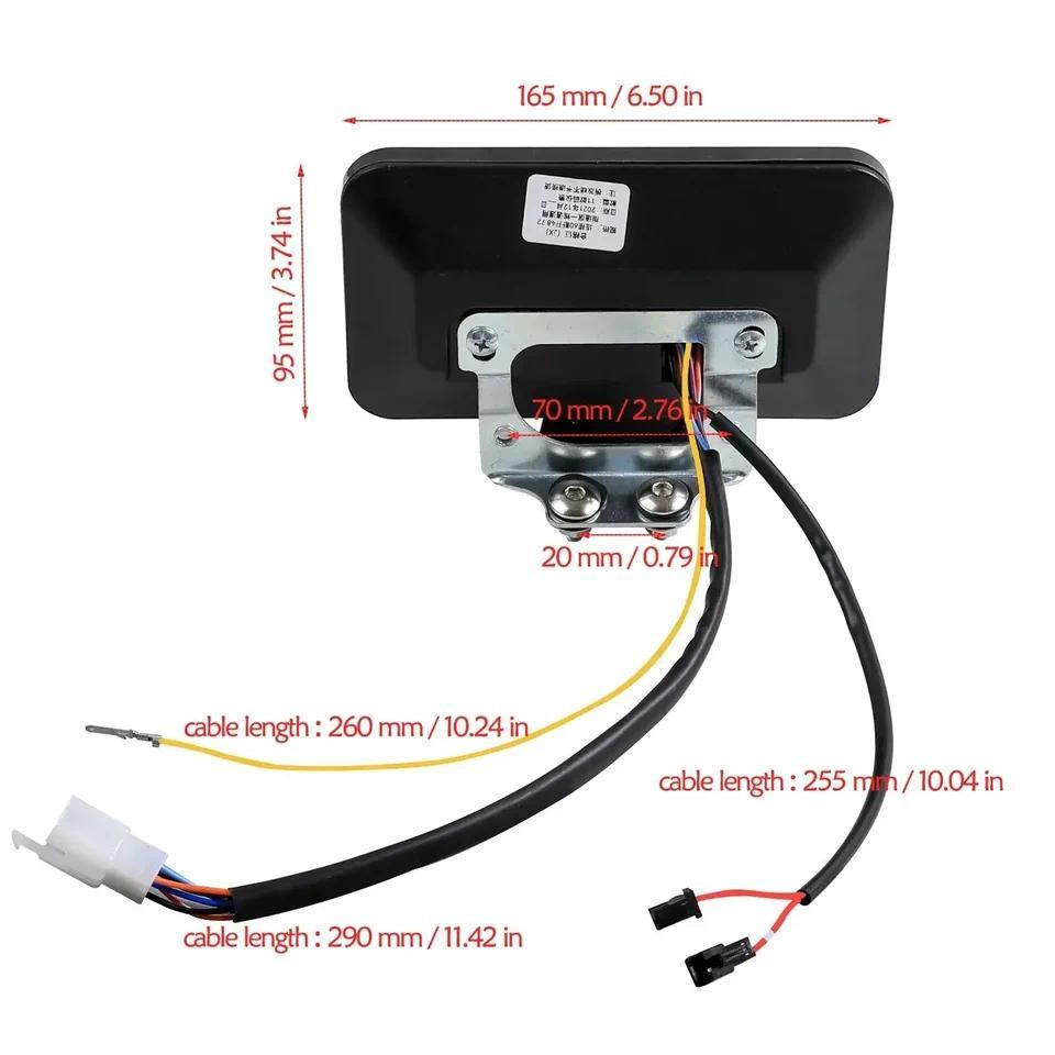A Set of Go Kart 72V 3000W Motor Controller Kit for Go Kart Trike Golf Cart Scooter Accessories
