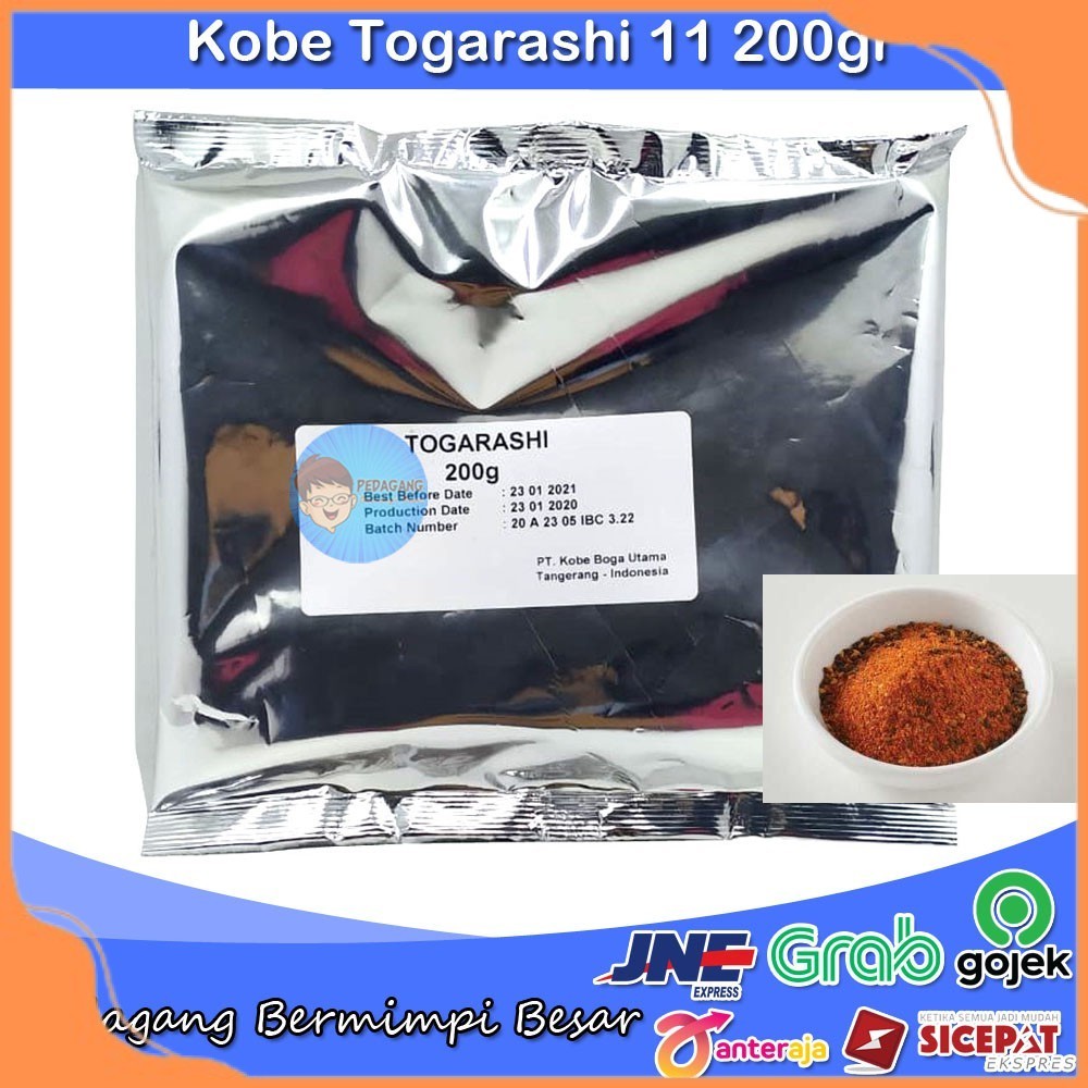 AFF Kobe Togarashi 11 200gr | Cabe Bubuk Jepang | Cabai Bubuk Jepang