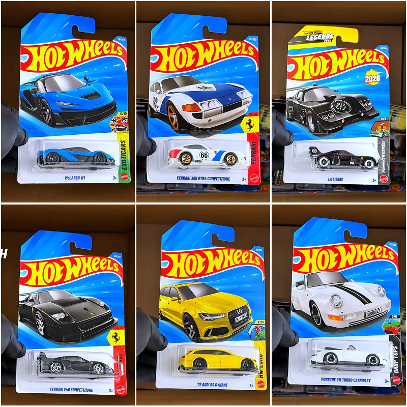 New Mattel Original Mattel 2026C Hot Wheels Cars Let's Race ecast 1/64 Boys' Toy Oracle Red Bull Rac