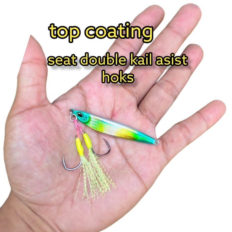 Metal jig sarden seat kail asist 15g microjig 15g umpan casting 15g umpan jig 10g metal jig 7g umpan