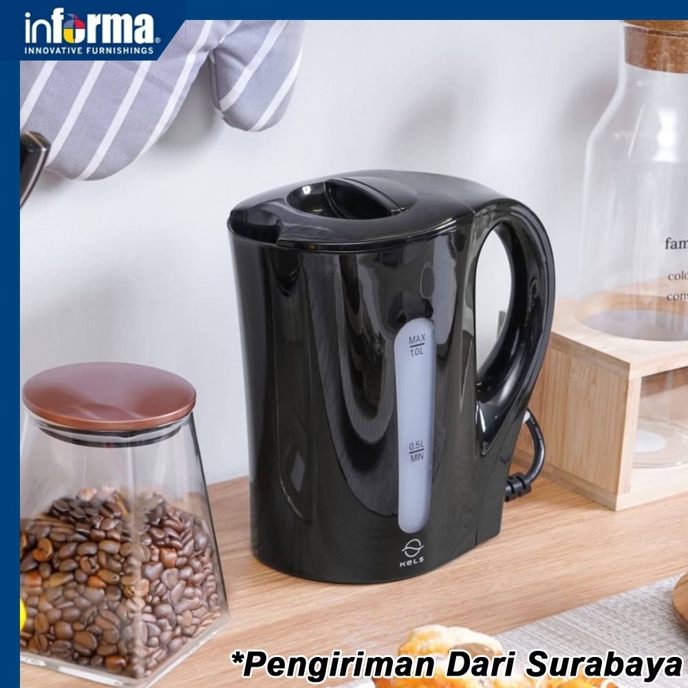Ayumi Shop - Teko Listrik  1 Ltr  Informa Ketel Listrik Pemanas Air 1 Ltr