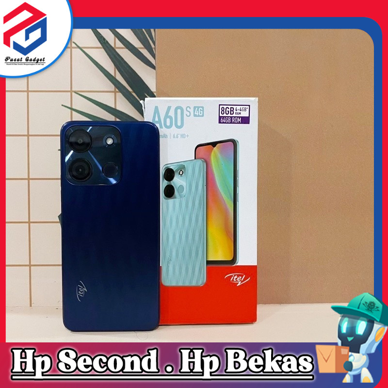 iTel A60s Ram 4/64GB | Ram 4/128GB Second Pusat Gadget