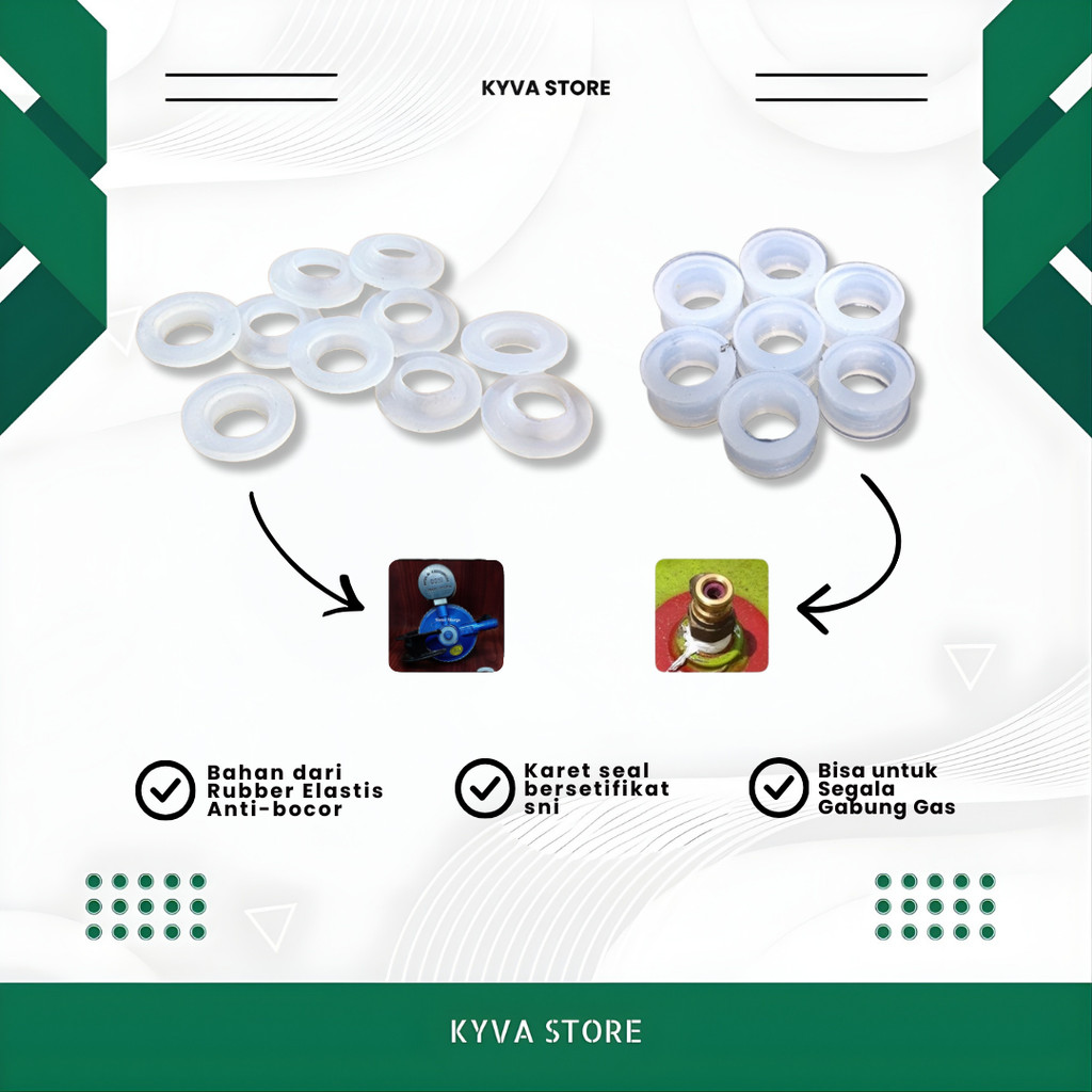 SEAL GAS PREMIUM KARET REGULATOR GAS ELPIJI ANTI BOCOR