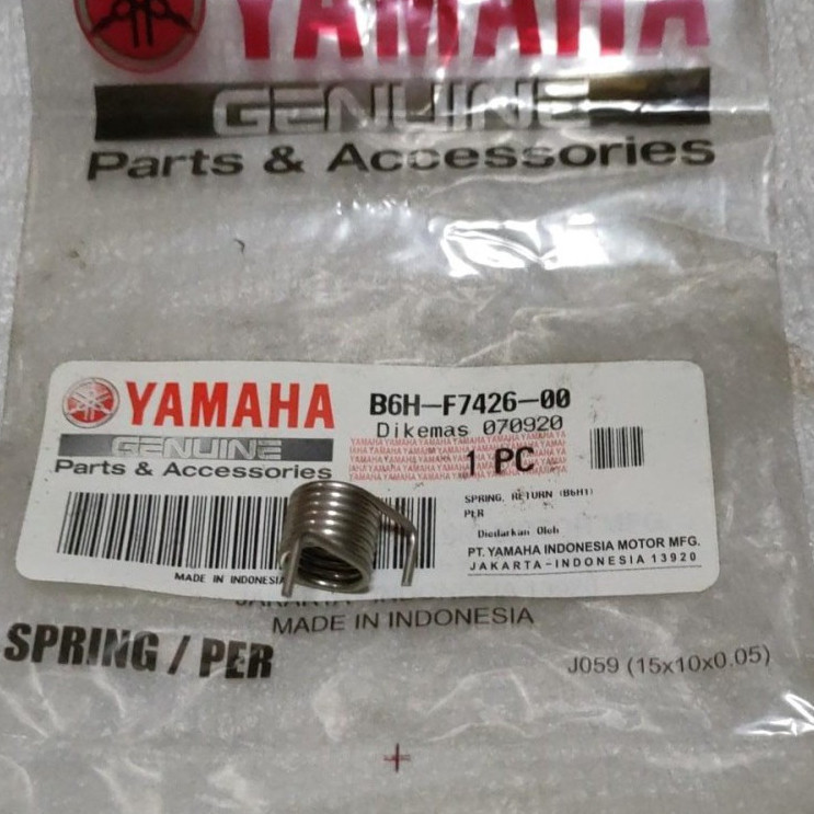 Spring Per Tutup Tangki Bensin Yamaha NMAX 155 CONNECTED B6H-F7426-00 KRS FJYM